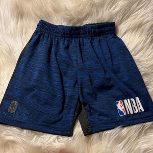 NBA Kids Blue and Black Shorts